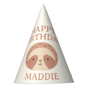Slumberkins Sloth Birthday Party Hat