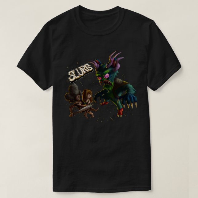 Slurg Power Metal T-Shirt (Design Front)