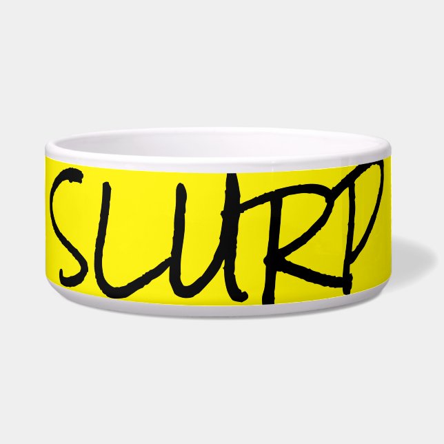 SLURP dog bowl (Front)