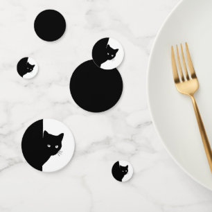 Sly Black Cat Confetti