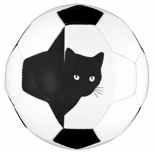 Sly Black Cat Football