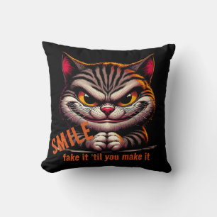 Sly Cat Cushion