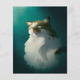 Sly Cat   The Perfect Gift for Valentine's Day Flyer