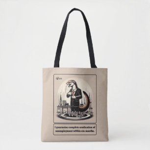 Sly Deals: The Crafty Weasel Politician  Tote Bag