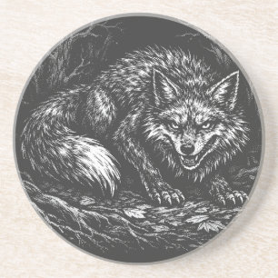 Sly Forest Fox — by BurnsInHell Coaster