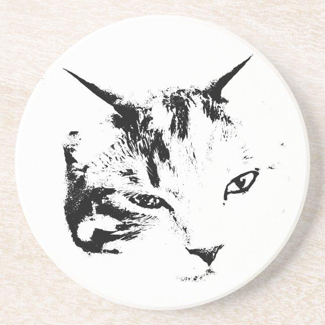 Sly Sip Guard Coaster (Front)