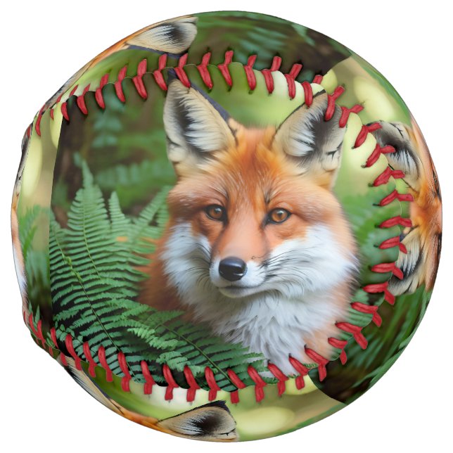 Sly The Fox, Customizable Softball (Front Right)