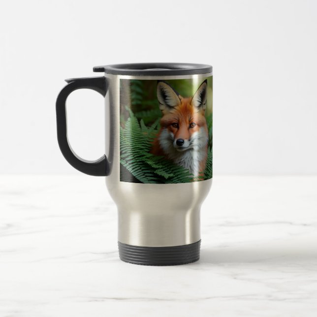 "Sly: The Fox in the Shadows" Travel Mug (Left)