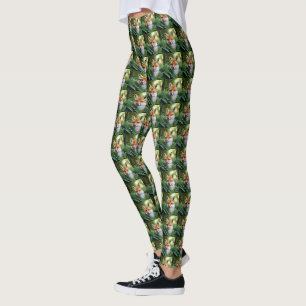 Sly The Orange Fox, Ladies Leggings