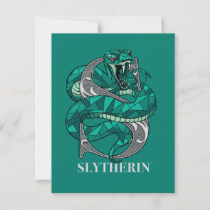 SLYTHERIN™ Crosshatched Emblem Card
