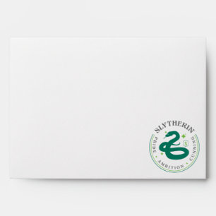 SLYTHERIN™ Green Snake House Pride Badge Envelope