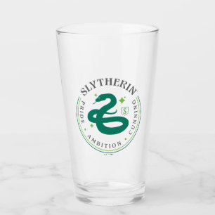 SLYTHERIN™ Green Snake House Pride Badge Glass
