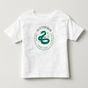 SLYTHERIN™ Green Snake House Pride Badge Toddler T-Shirt