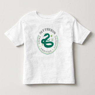 SLYTHERIN™ Green Snake House Pride Badge Toddler T-Shirt