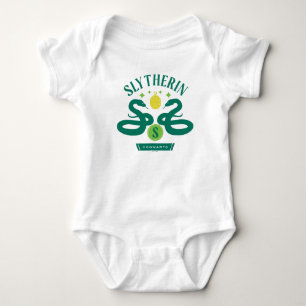 SLYTHERIN™ House Double Snake Locket Graphic Baby Bodysuit
