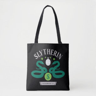 SLYTHERIN™ House Double Snake Locket Graphic Tote Bag