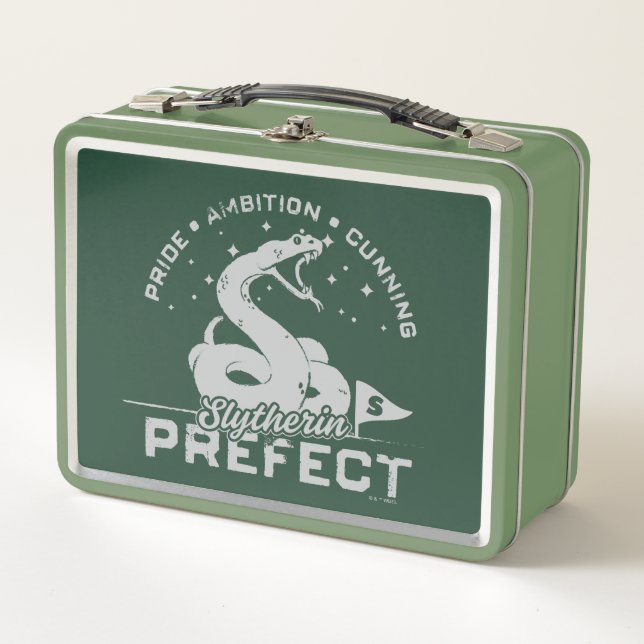 SLYTHERIN™ Prefect Badge Metal Lunch Box (Front)