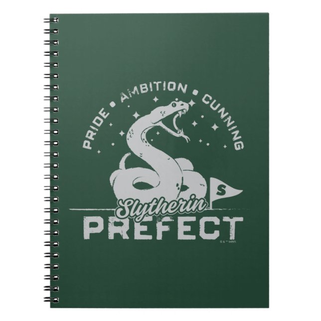 SLYTHERIN™ Prefect Badge Notebook (Front)