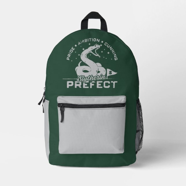 SLYTHERIN™ Prefect Badge Printed Backpack (Front)