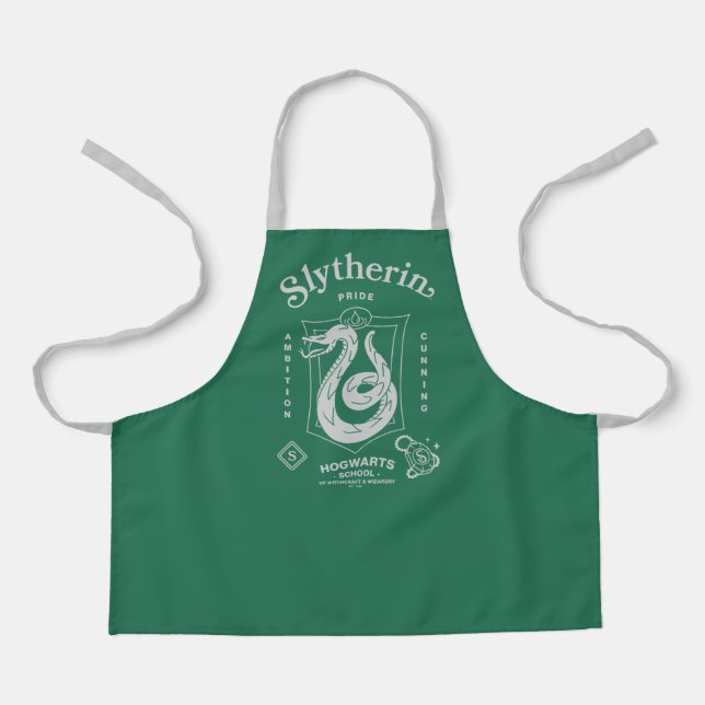 SLYTHERIN™ Pride Ambition Cunning Crest Apron (Front)