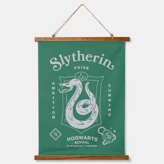 SLYTHERIN™ Pride Ambition Cunning Crest Hanging Tapestry