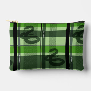 SLYTHERIN™ Tartan Plaid Pattern Accessory Pouch
