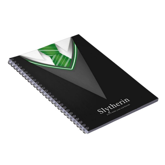 Slytherin Uniform  Notebook (Right Side)