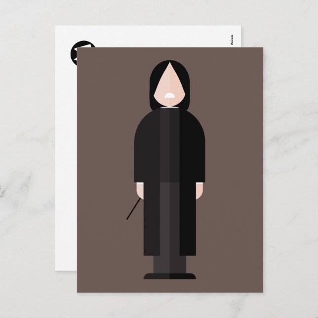 Slytherus – Dark Academia Postcard (Front/Back)