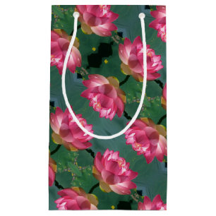 Sm Gift Bag Pink Lotus