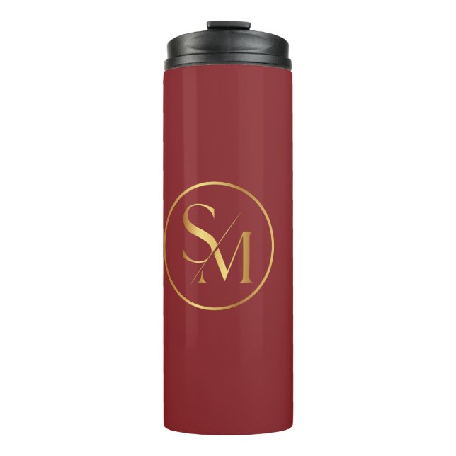 SM Minimal Modern Design Thermal Tumbler (Front)