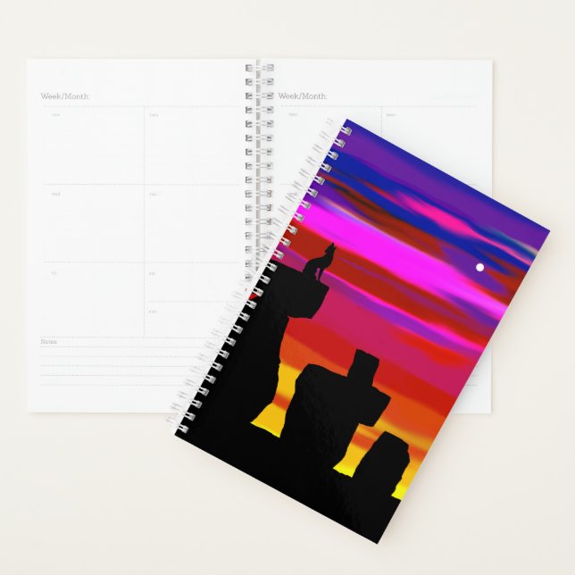 Sm Planner Coyote Sunset (Display)