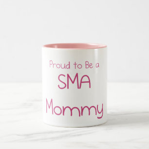 SMA Mum or Mummy Two-Tone Coffee Mug
