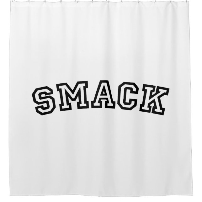 SMACK SHOWER CURTAIN (Front)