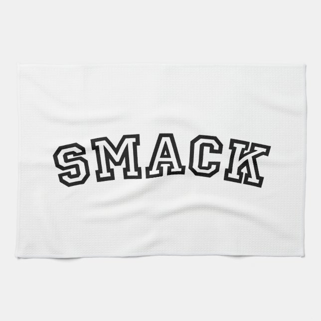 SMACK TEA TOWEL (Horizontal)