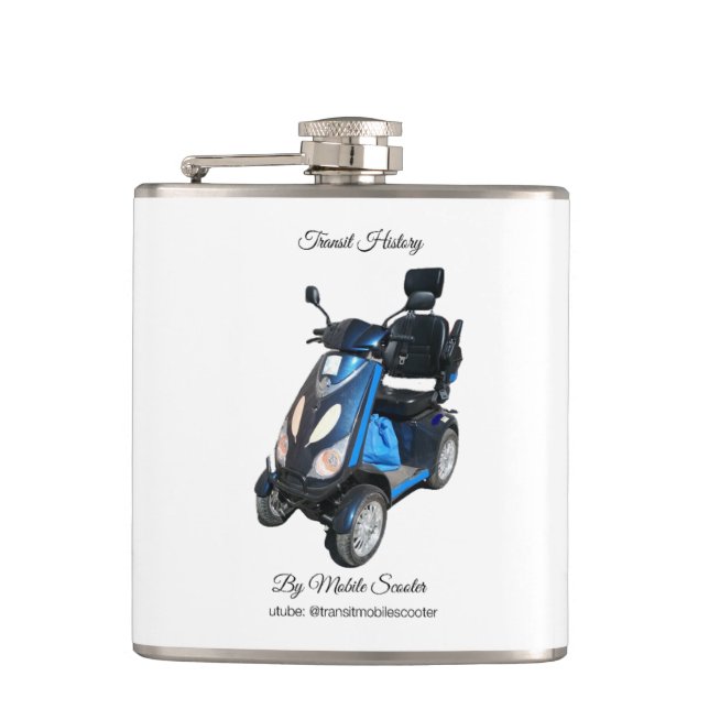 Small (177ml) Hip Flask (Front)