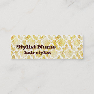small 3 mini business card