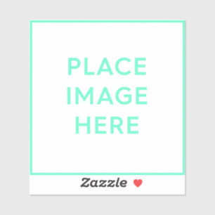 Small 4" x 4" Custom-Cut Vinyl Stickers