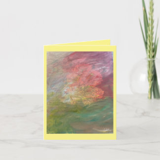 Small, 4" x 5.6" Folded Greeting Card