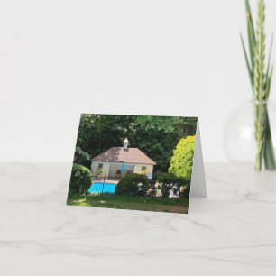 Small, 4" x 5.6" Folded greeting Card