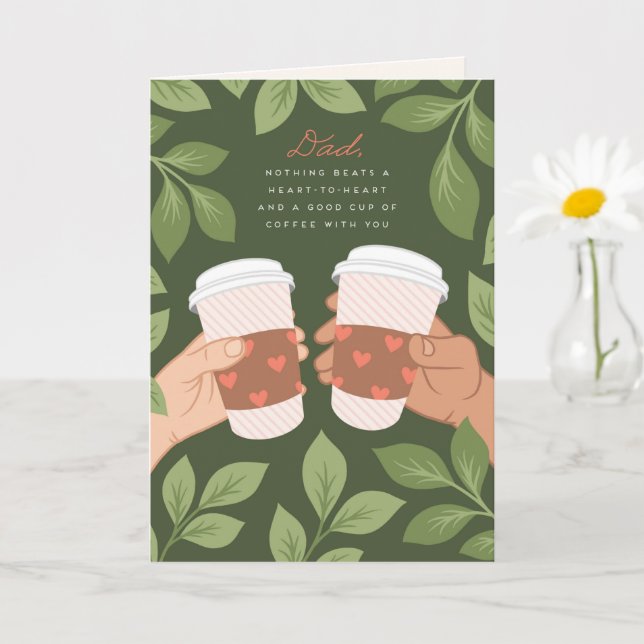 Small, 4" x 5.6" Folded Greeting Card (Small Plant)