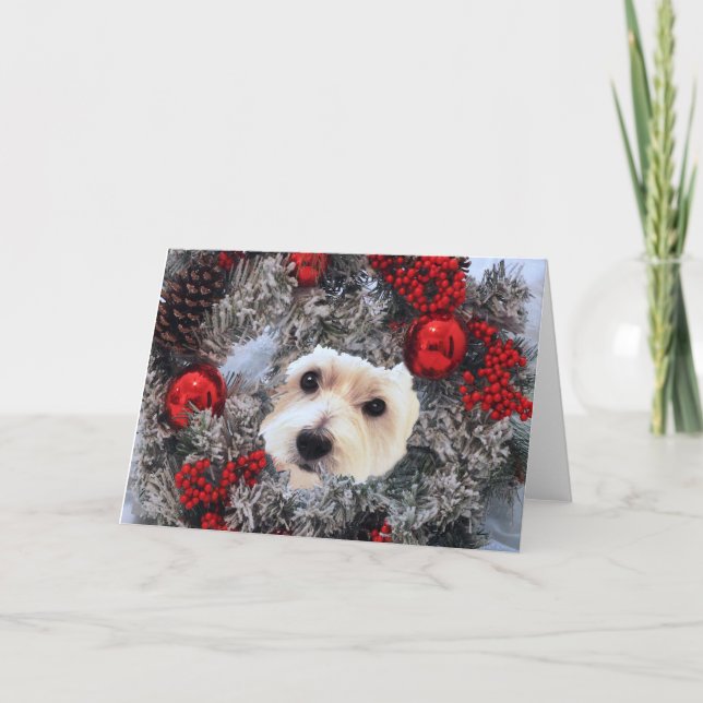 Small, 4" x 5.6" Folded Greeting Card (Front)