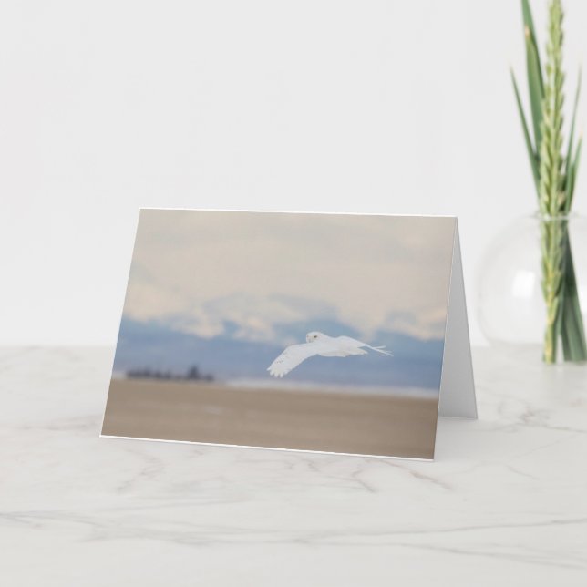 Small, 4" x 5.6" Folded Thank You Card (Front)