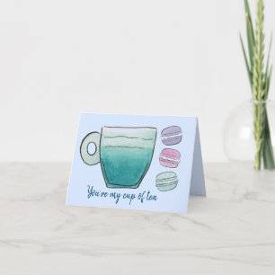 Small, 4" x 5.6" Folded Thank You Card