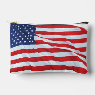 Small Accessory Bag Pouch USA Flag Patriotic