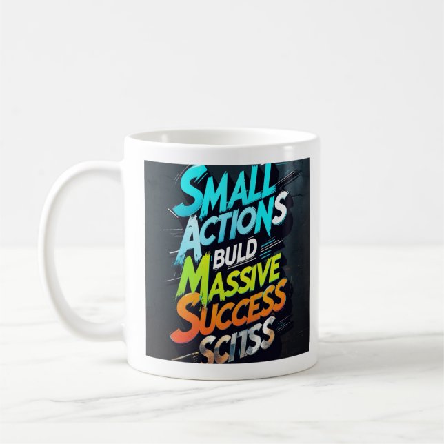 Small Action, Big Success Mug (Left)