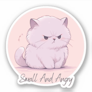 Small And Angry - Cute cat design