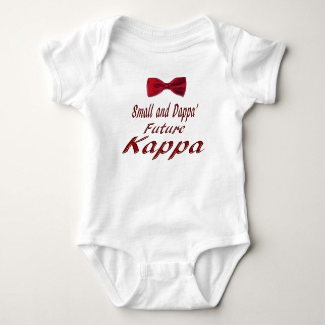 Small and Dappa' Baby Bodysuit (Front)
