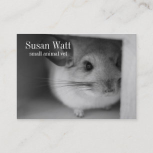 Small Animal Vet Business Card