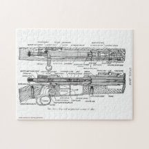 Small Arms Springfield Cutaway Puzzle
