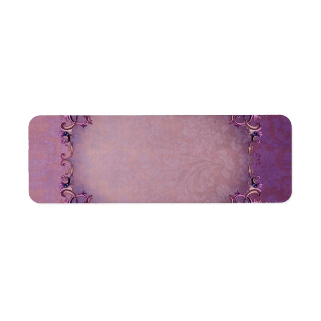 Small Autumn Brocade Apothecary Labels (Front)